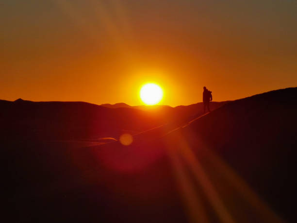 istock Sunrise over the sand dunes 1198438653