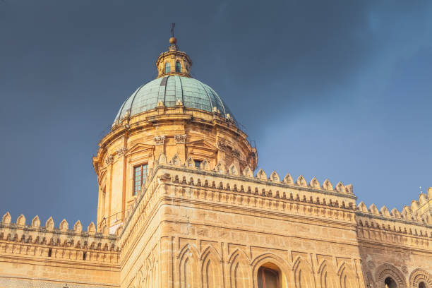 istock The Palermo Cathedral, main dome, Palermo, Sicily, Italy 1198439360
