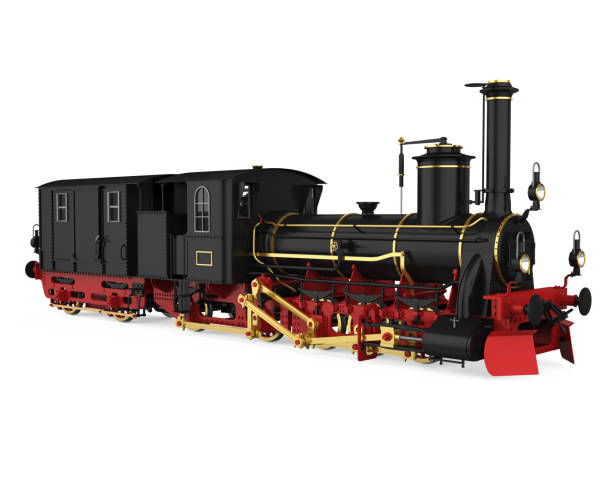 istock Locomotive Train Isolated 1198440969