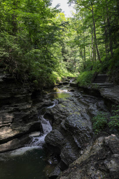 istock Buttermilk Falls State Park. Ithaca, New York 1198441080