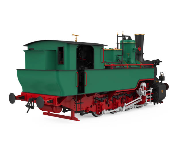 istock Locomotive Train Isolated 1198441093
