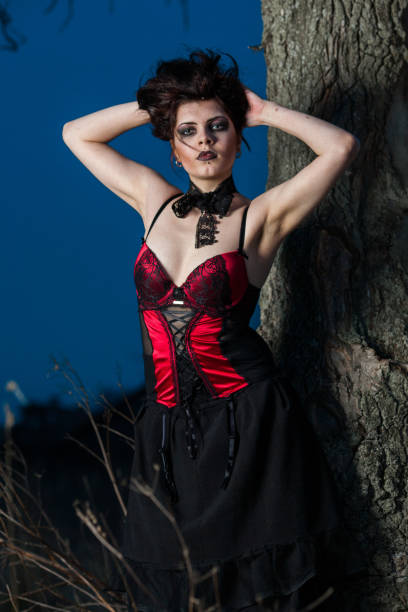 istock girl in gothic costume 1198441710