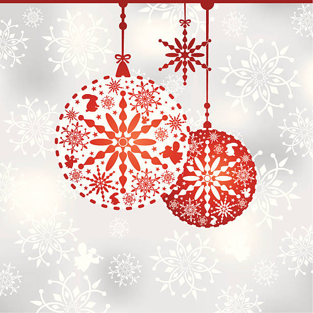 Christmas background vector art illustration
