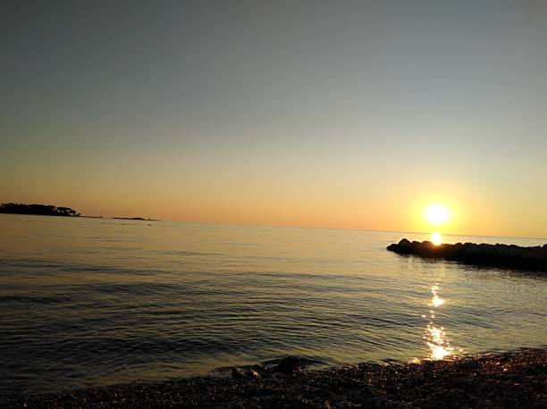 istock Sunset in Porec, Croatia 1198445757