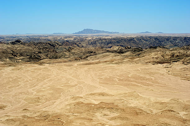 Paisagem da Lua - fotografia de stock