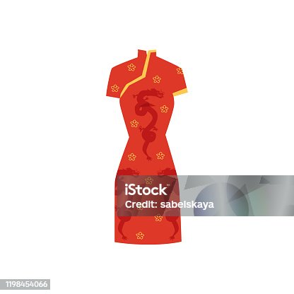 949 Chinese Dress Illustrations & Clip Art - iStock | Traditional chinese  dress, Chinese dress vector