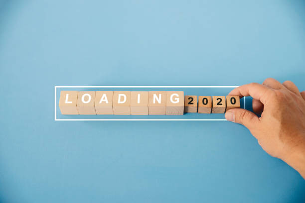 istock The arrangement of cubes LOADING2020 1198455423
