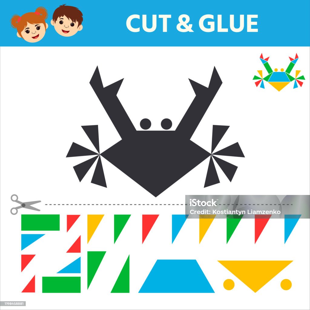 Education Logic Game For Preschool Kids Find A Match Between A Marine Animal  And Geometric Shapes Stock Illustration - Download Image Now - iStock