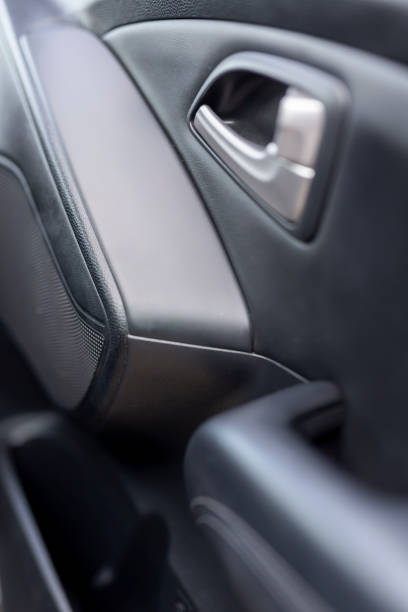 istock Modern car interior detail 1198459422