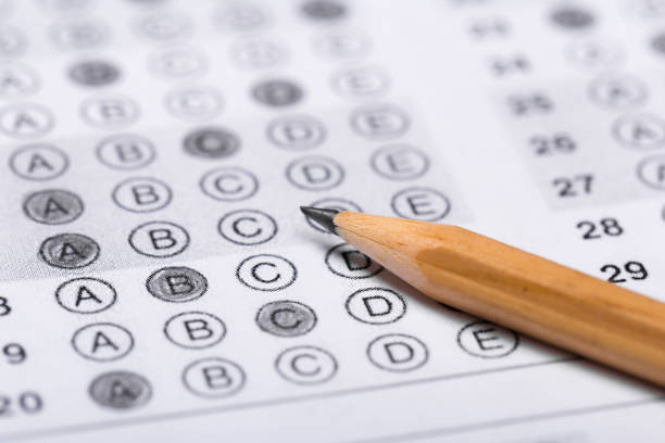 istock Fill in the answer sheet in the exam with a pencil 1198462387