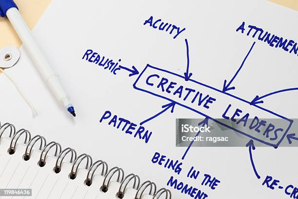Creative Leadership Stock Photo - Download Image Now - Aiming, Aspirations, Blue
