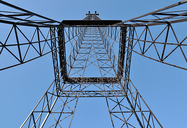 istock Steel towar construction - industrial monster 119846548