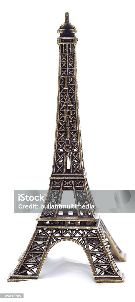 Torre Eiffel de PARIS Estátua de texto - Royalty-free Alto - Descrição Física Foto de stock