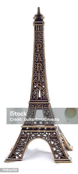 Torre Eiffel De Paris Estátua De Texto - Fotografias de stock e mais imagens de Alto - Descrição Física - Alto - Descrição Física, Arquitetura, Arranjar