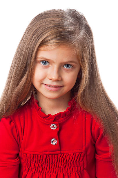 istock Beautiful girl on white background 119846914