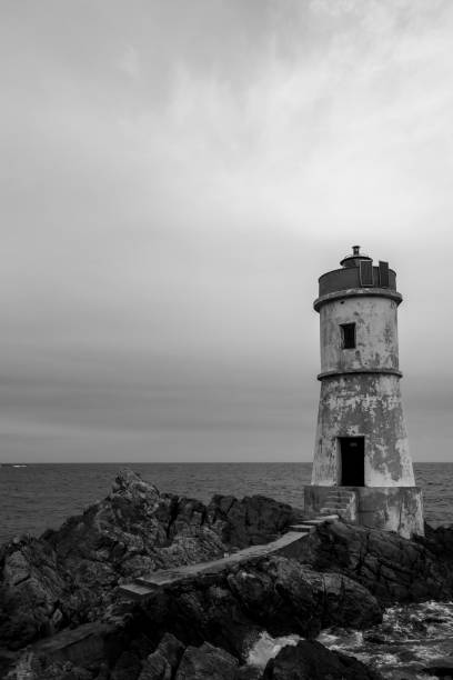 istock Cape Ferro lighthouse in Sardinia 1198471972