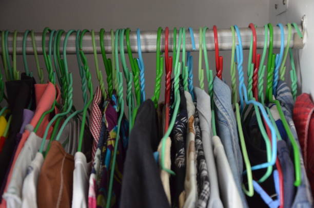 istock Wardrobe full of cloth 1198472050