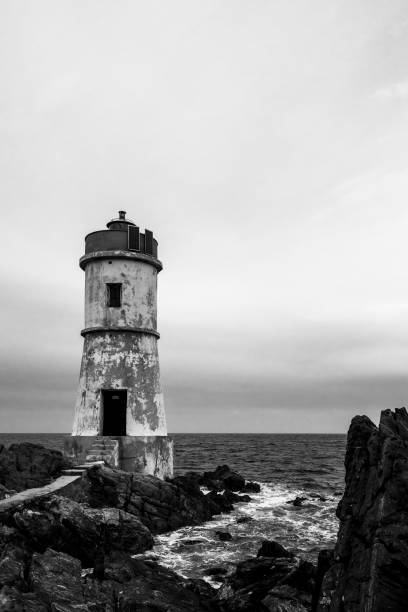 istock Cape Ferro lighthouse in Sardinia 1198474454