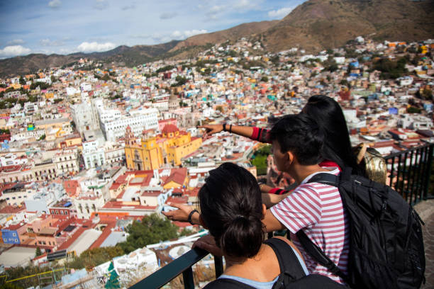 istock Friends strolling around Guanajuato, Mexico 1198474705