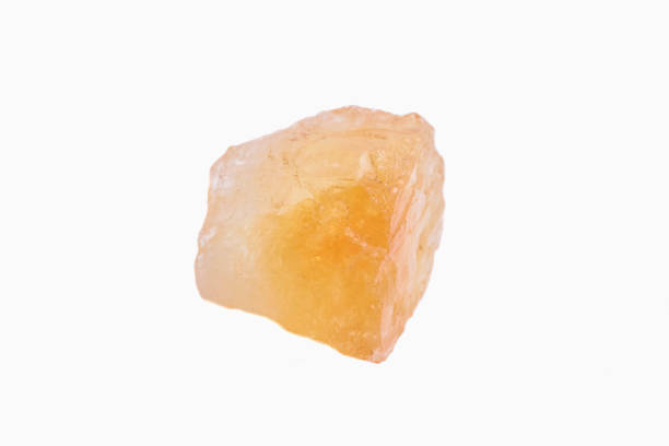 istock Citrine mineral stone 1198476843