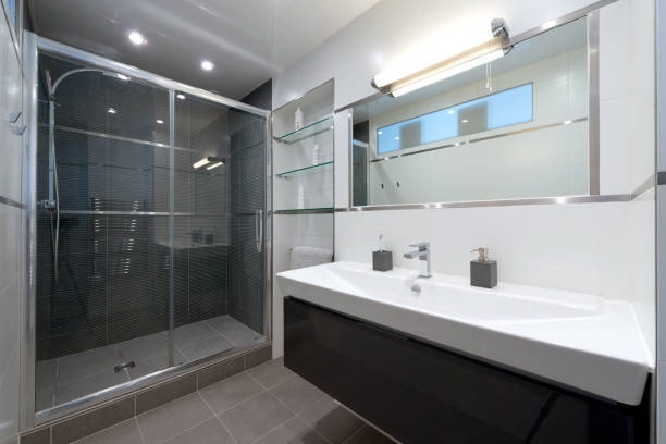 istock bathroom in luxury residential apartment 1198481214