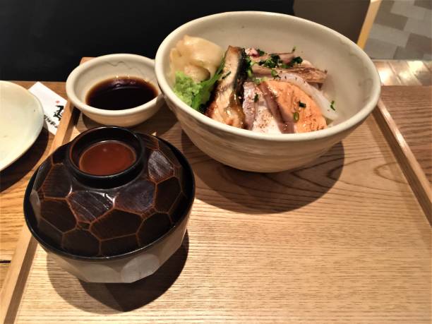 istock Delicious hot fish dish with the special eel in Kanazawa 1198485065