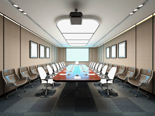 istock 3d render conference and meeting room 1198488893