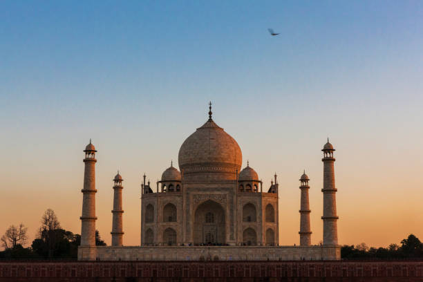 istock The Taj Mahal at Sunset in Agra, India 1198488968