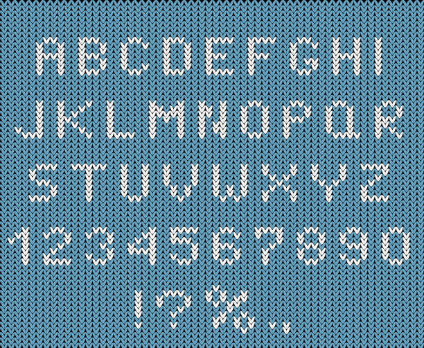 Yarnbold Letters 230+ Yarn Font Stock Illustrations, Royalty-Free Vector Graphics & Clip ...