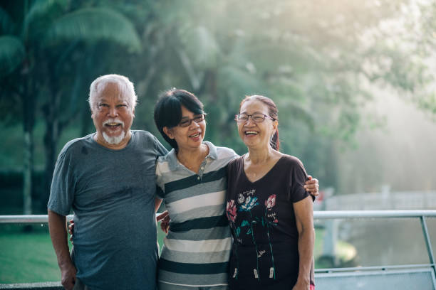 istock Beautiful Asian Senior Multiracial Friendships 1198496790