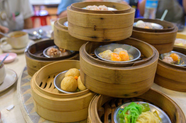 istock Variety of dim sum 1198498364