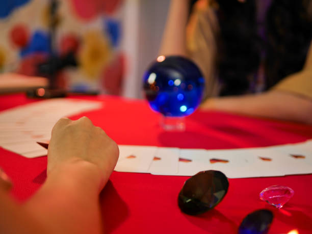 istock The Asian fortune teller using / Mystic Magic luck in Chinese New Year 1198499237
