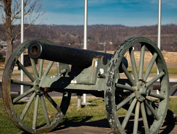 istock Antique Civil War Cannon 1198500107