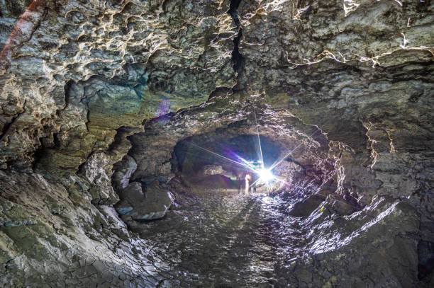 istock Gallery in the karst cave 1198502947