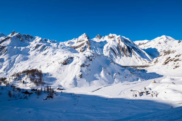 istock Riale, a typical Val Formazza village with snow 1198504639