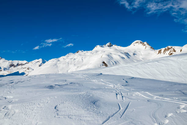 istock Riale, a typical Val Formazza village with snow 1198504743