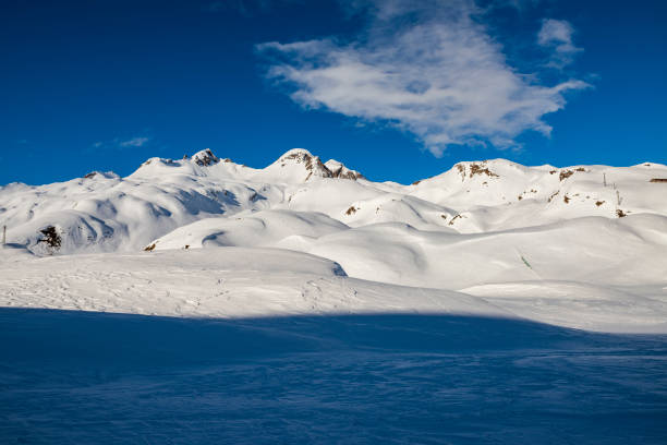 istock Riale, a typical Val Formazza village with snow 1198504844