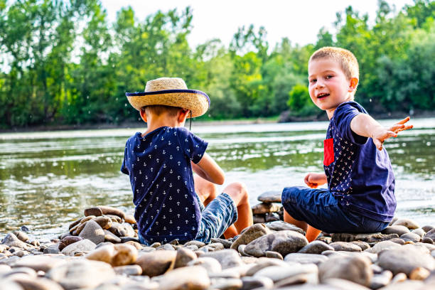 istock Boys near the river 1198507829