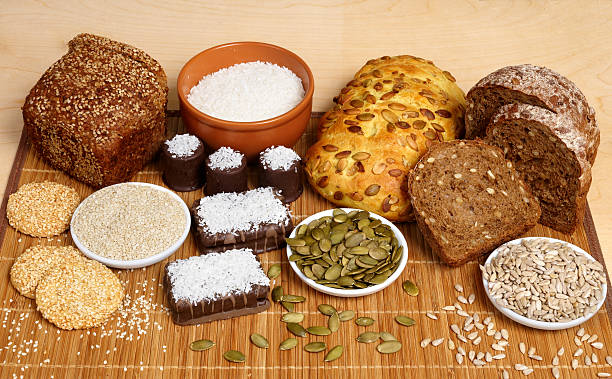 istock Bread, pastry, candies and ingredients 119850951