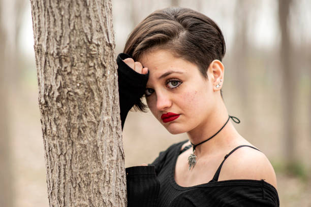 Depressed young women