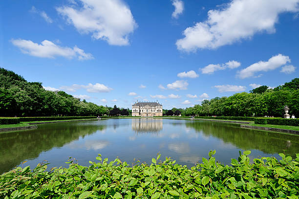 Baroque palace in the \