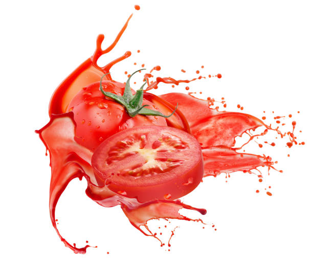 istock tomatoes in red juice splash isolated on a white background 1198513423