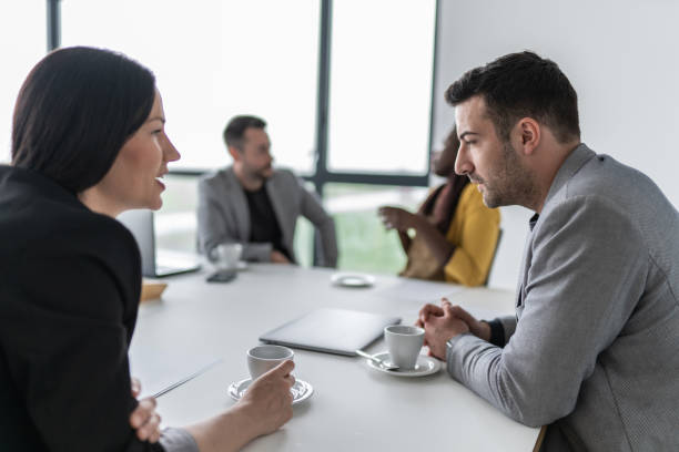 istock Business people working in the office 1198515710