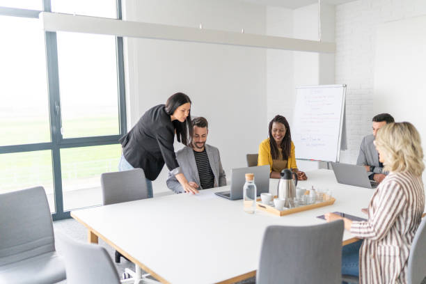 istock Business people working in the office 1198516438