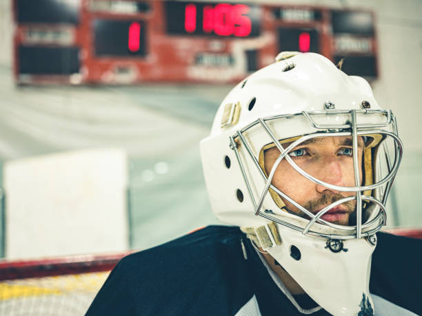 istock Pro Hockey goalie 1198516777