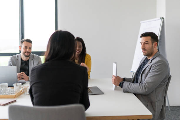 istock Business people working in the office 1198517301