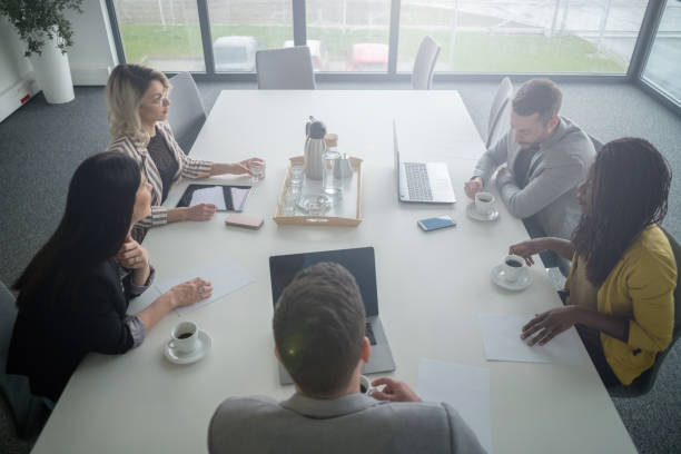 istock Business people working in the office 1198517496