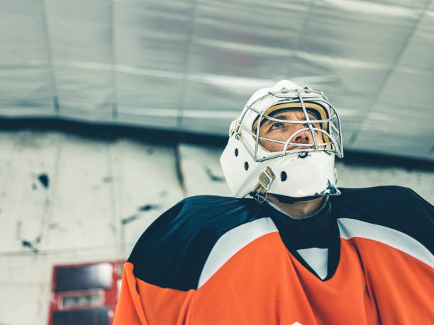 istock Pro Hockey goalie 1198518363