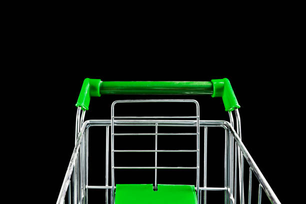 istock Green Shopping Cart 1198518389