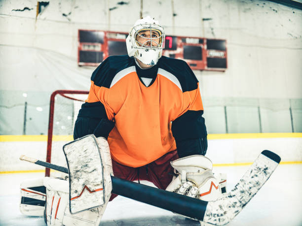 istock Pro Hockey goalie 1198518688